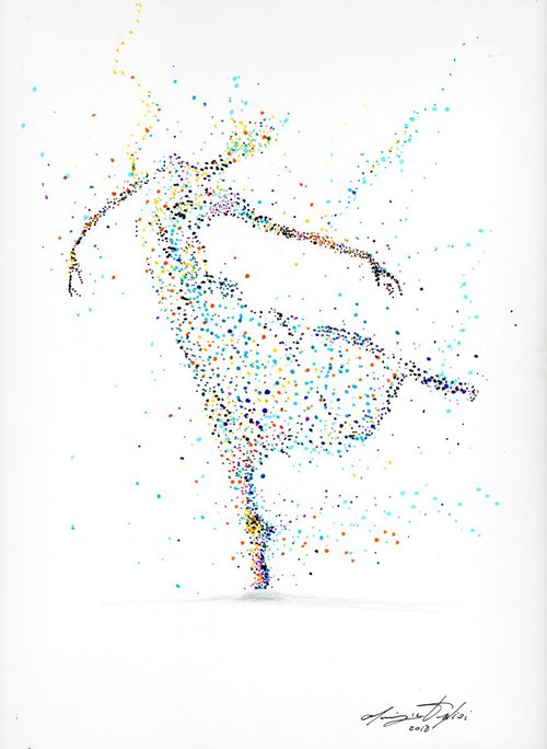 the constellation of the dancer by Maurizio Puglisi
