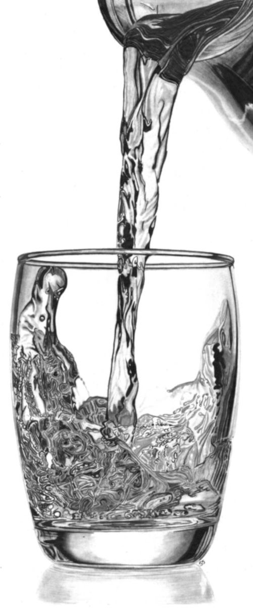 Pencil Pour 1 by Paul Stowe