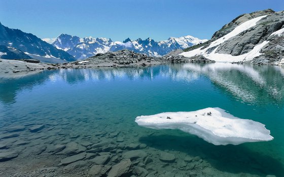 Afternoon at the Lac Blanc, Chamonix