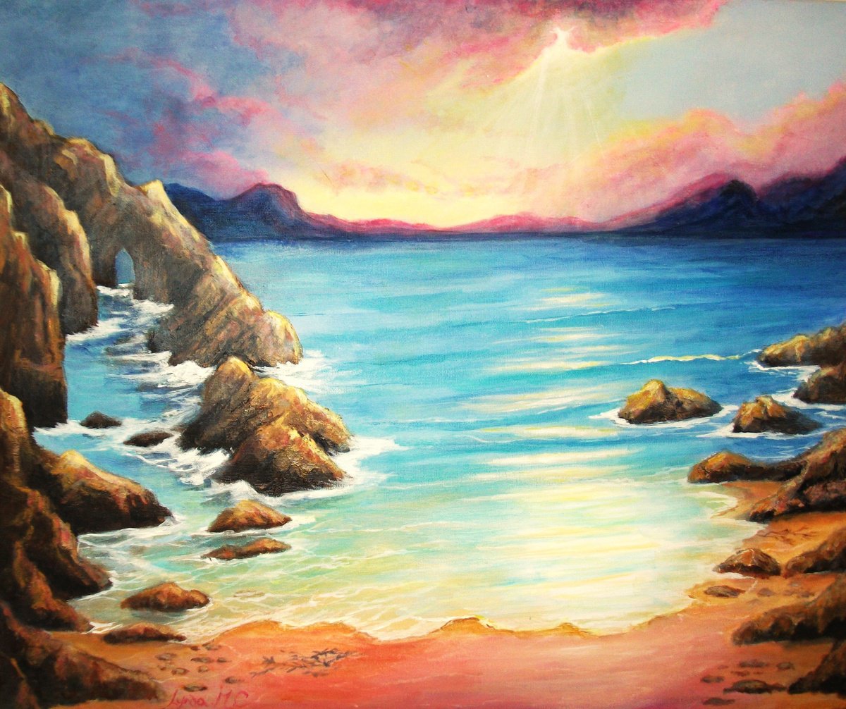 ROCKY COVE by Lynda Cockshott