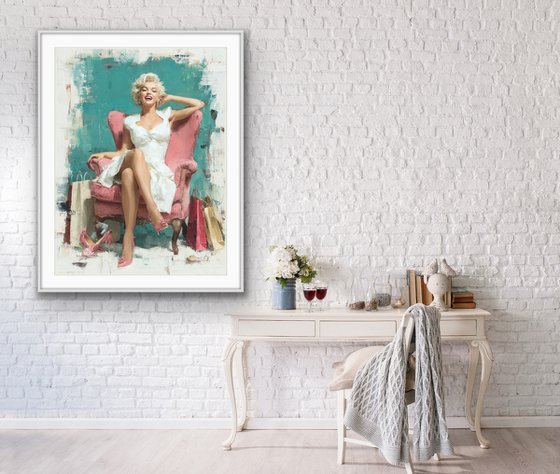 Shopping  Time with Marilyn Monroe