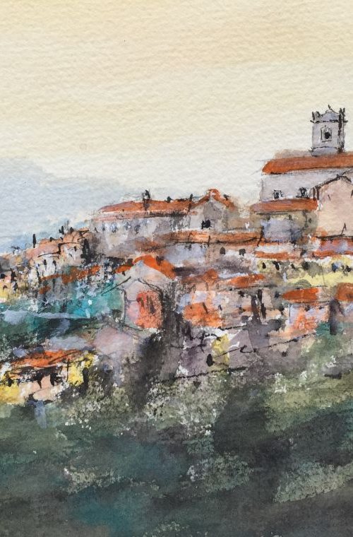 View on Ponzano Superiore by Tihomir Cirkvencic
