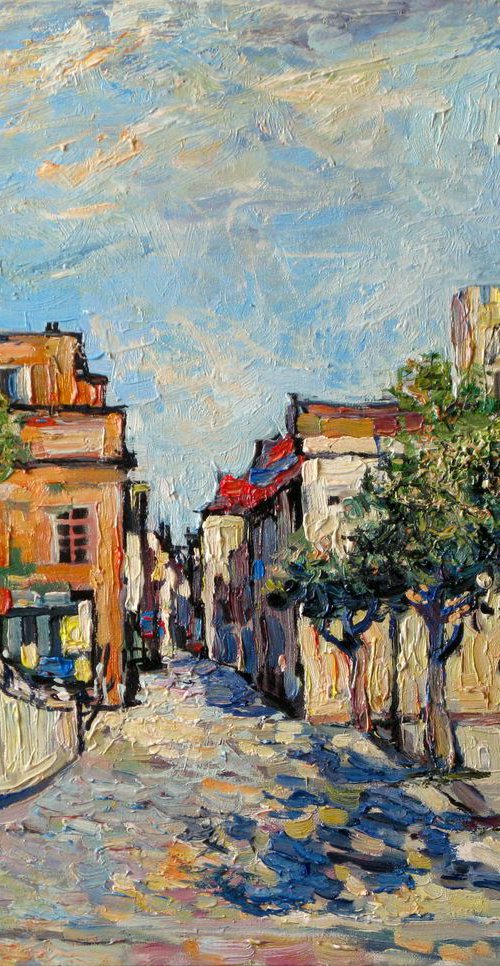 Taormina. Piazza IX Aprilie. by Nikifor Swiristuhin