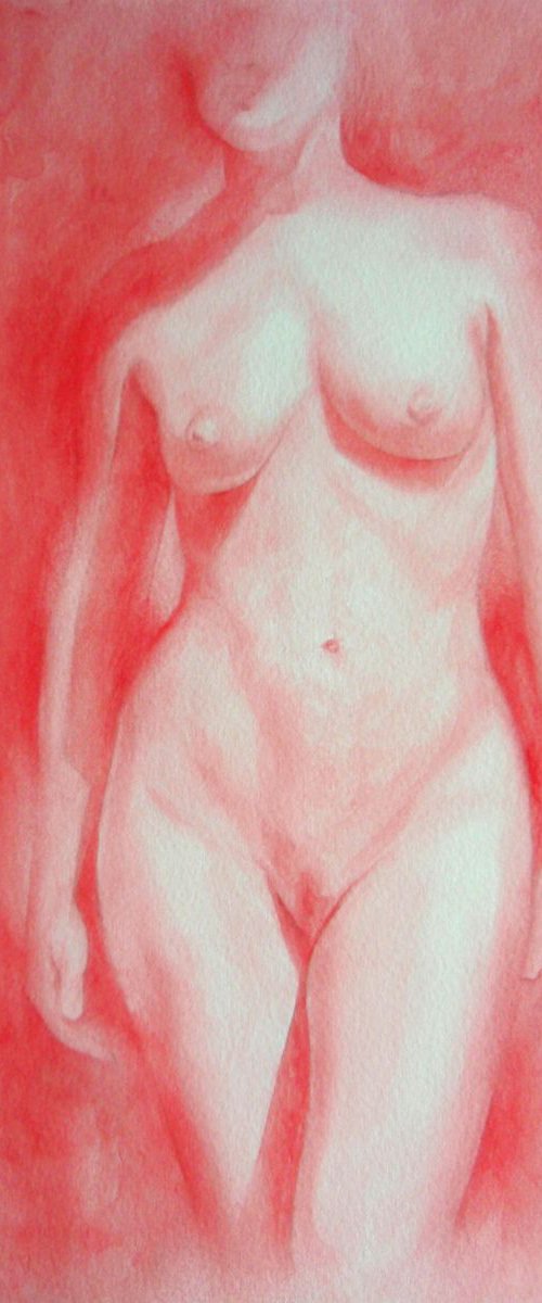 Torso in red by Natalia Salinas Mariscal