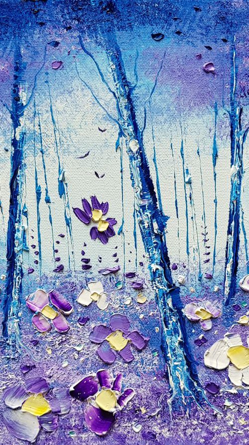 "Misty Forest & Flowers in Love" by Phil Broad