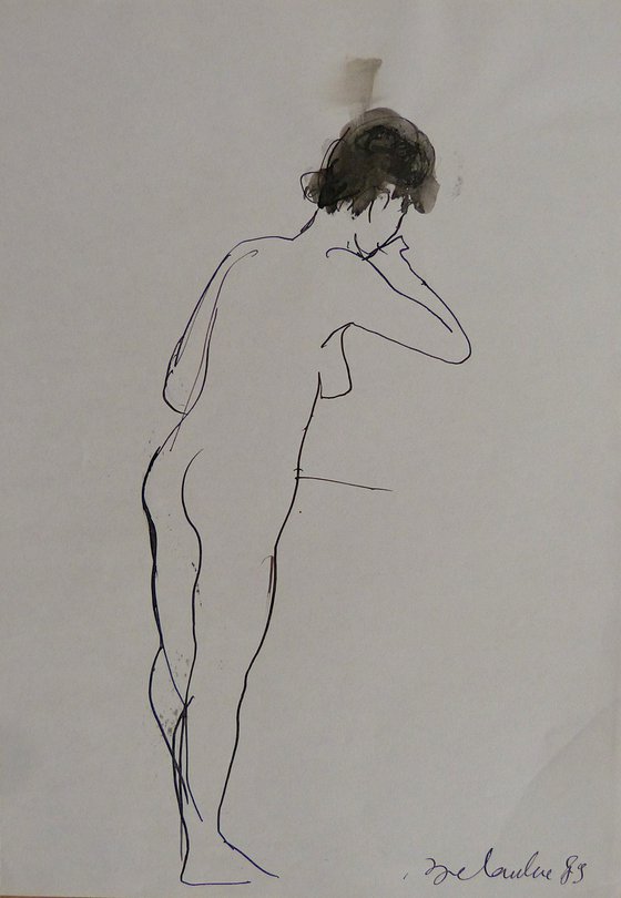 The Nude Drawing 7, 21x29 cm