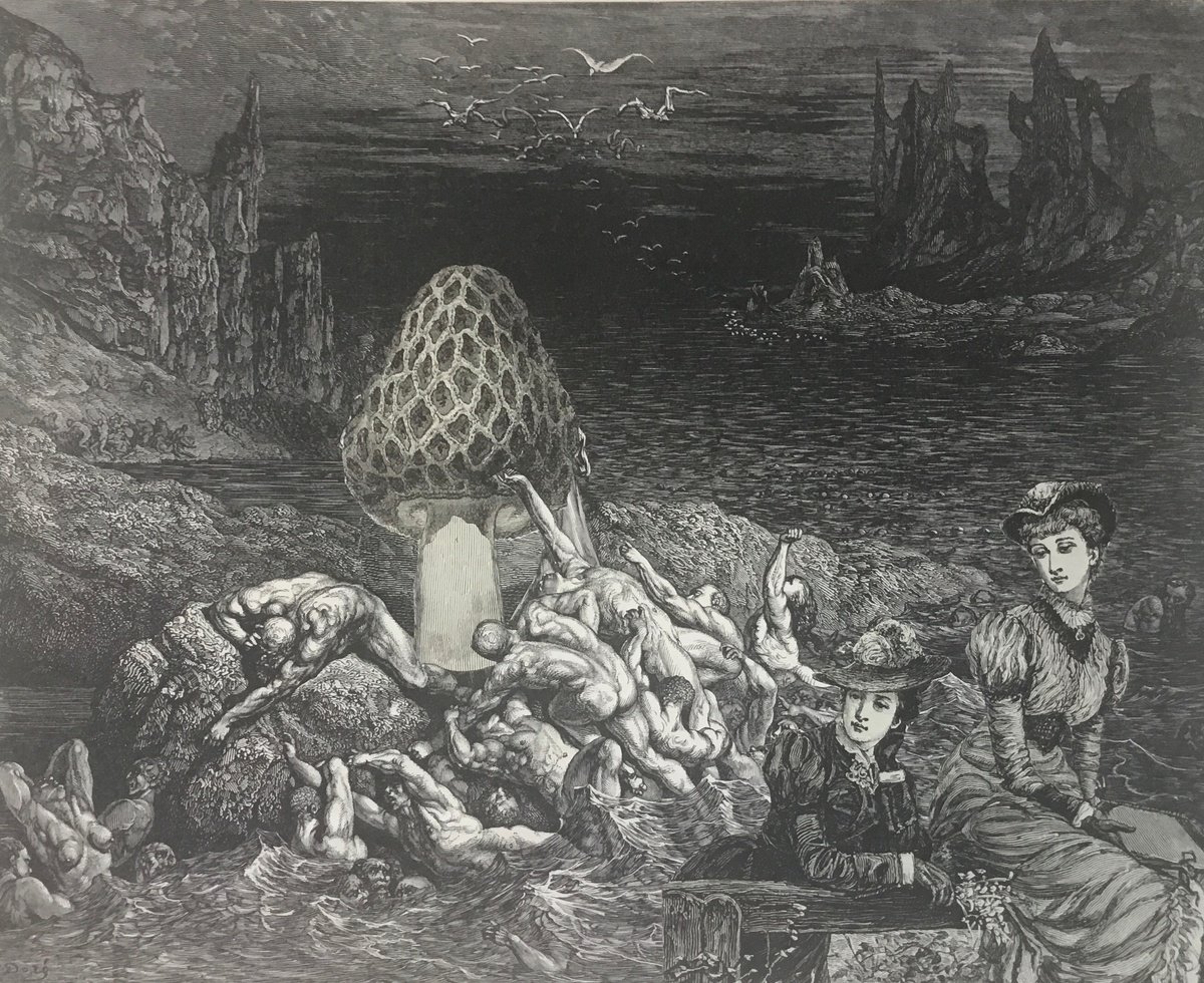 Surrealistic Portrait Collage By Tudor Evans, 10 X 8", On The Rocks, Original Artwork