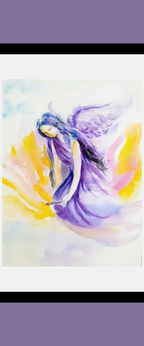 The Purple Angel by Asha Shenoy