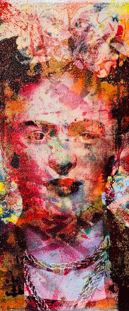 Frida Kahlo by Karin Vermeer