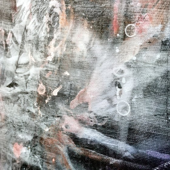 Fascinating framed enigmatic dark gothic space abstract still life Kloska, 2022