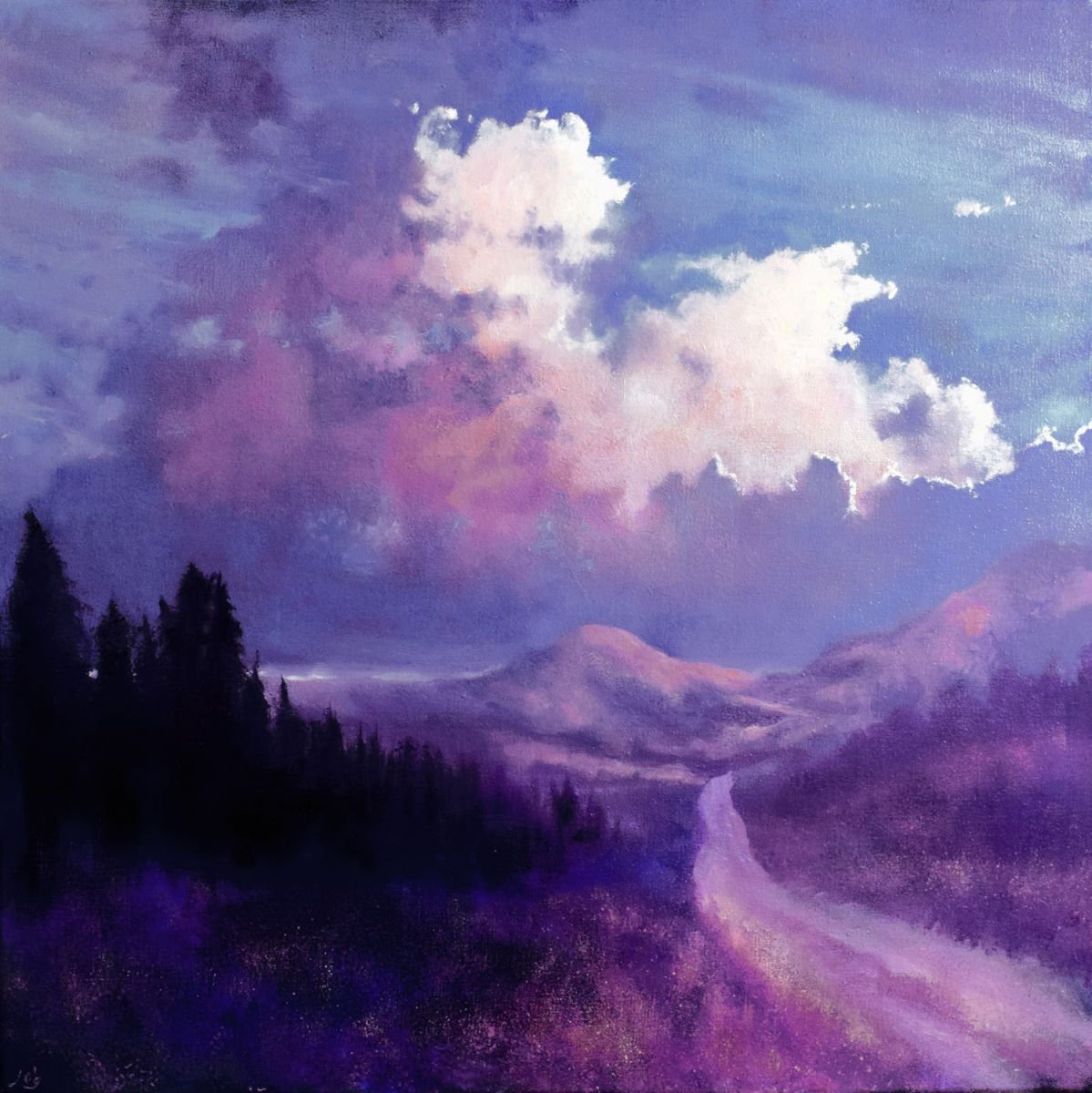 The Mountain Road IV by John O’Grady