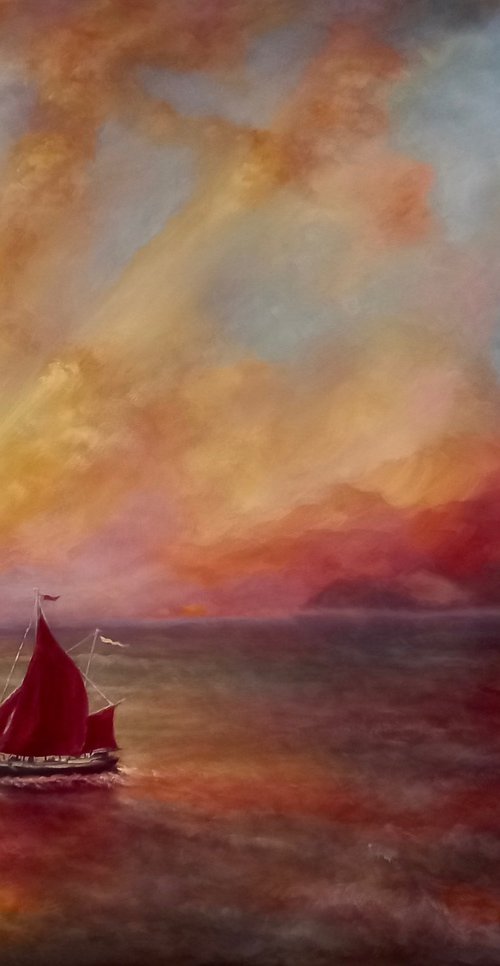 Voiles Rouges by Lee Campbell