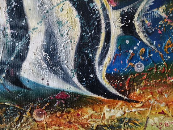 A Big Fish is Swimming