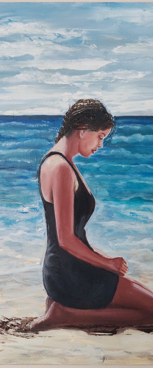 Meditation by the Sea by Ira Whittaker