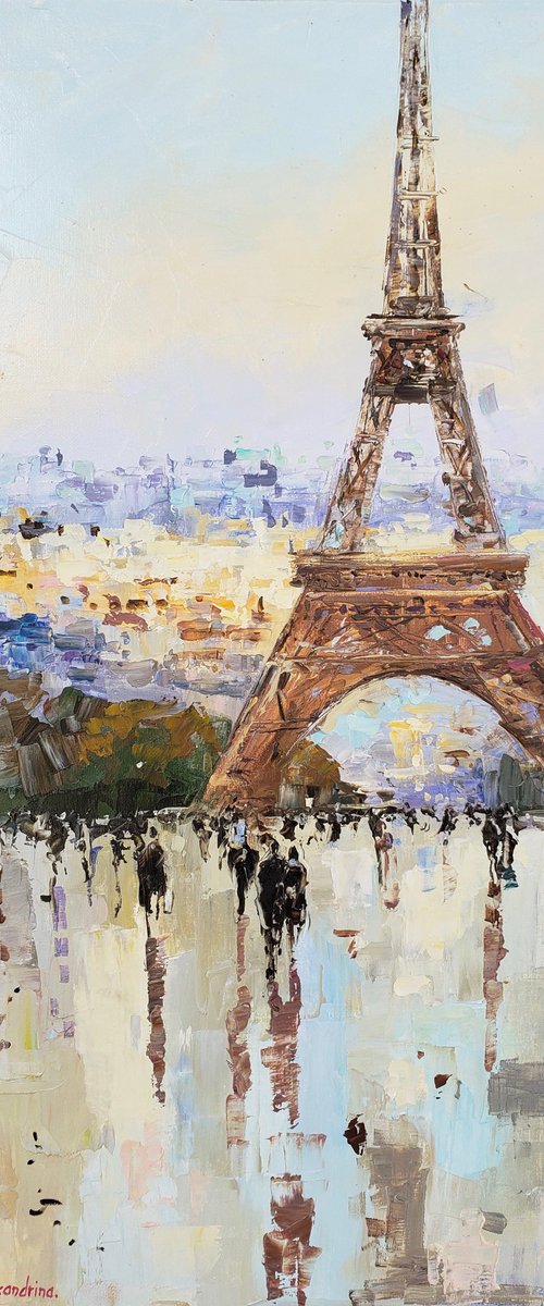 CITY LIGHTS B-53. PARIS by Irina Alexandrina
