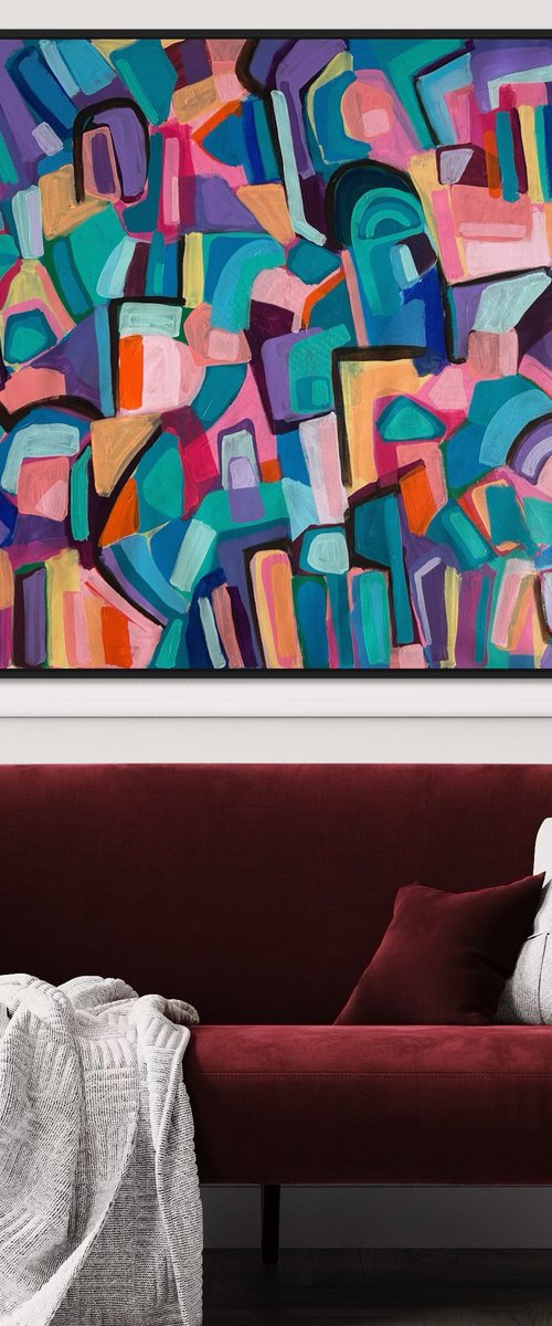 Color Block Delight by Samantha Malone