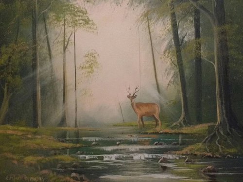 spring stag by cathal o malley
