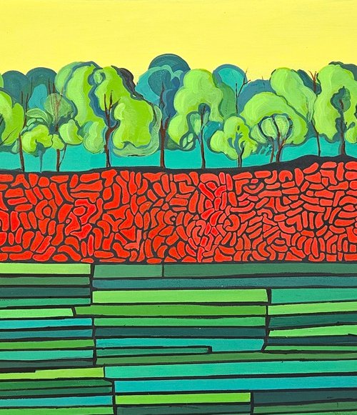 Psychedelic fields #3 by V+V Kniazievi