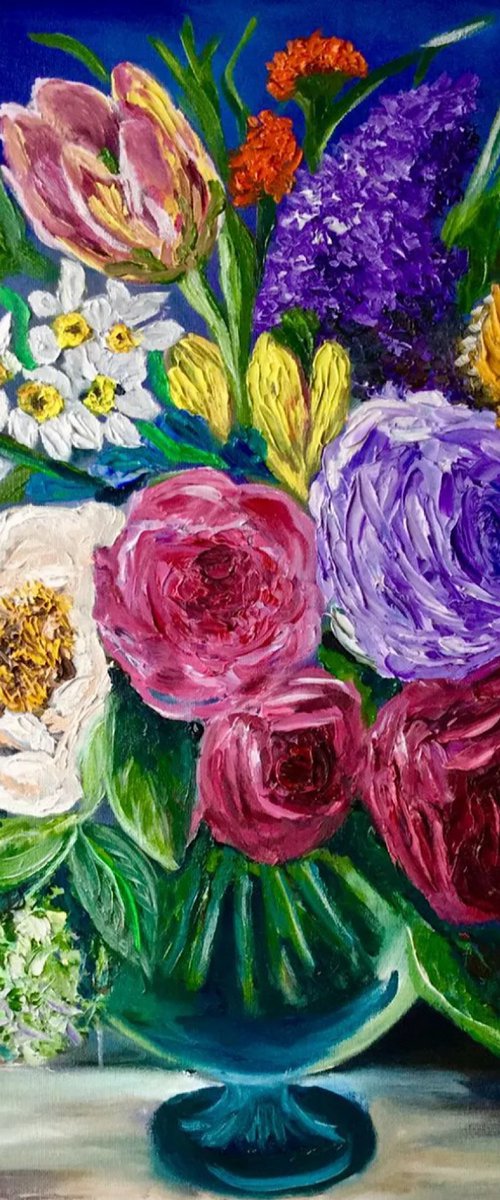 Bouquet of flowers. 4 by Olga Koval