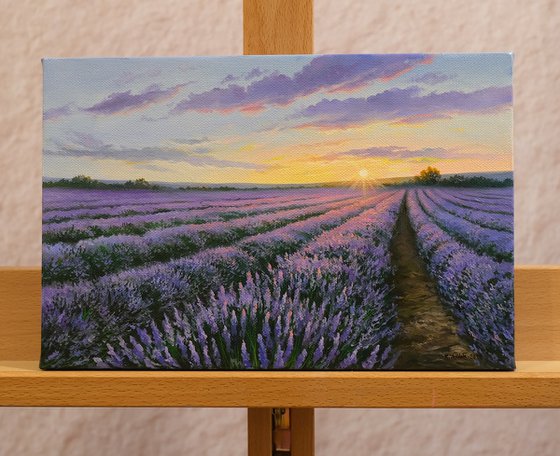 Landscape with lavender
