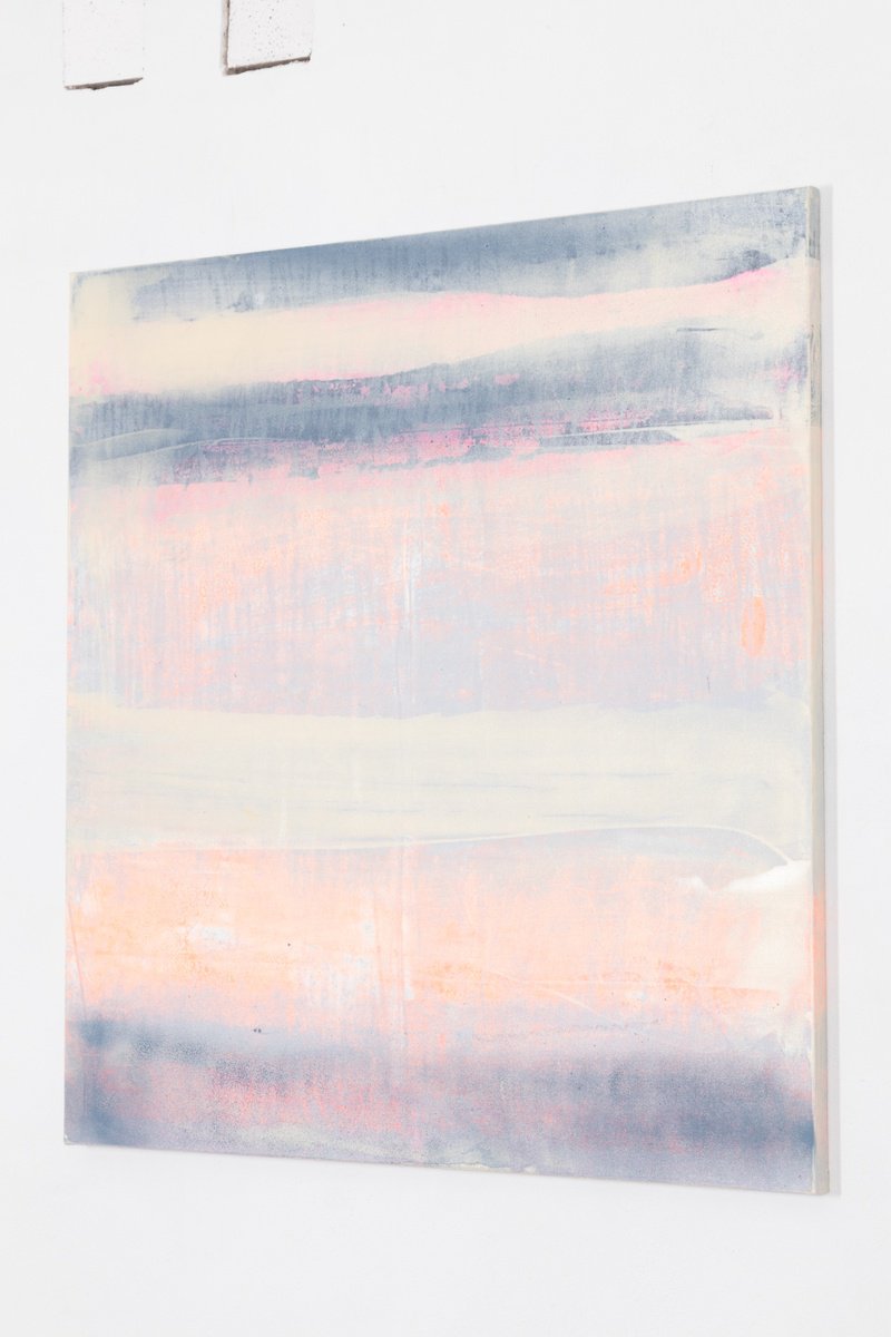 Abstract Acrylic Painting By Rokas Berziunas, 39 X 41", No. 24-72, Original Artwork