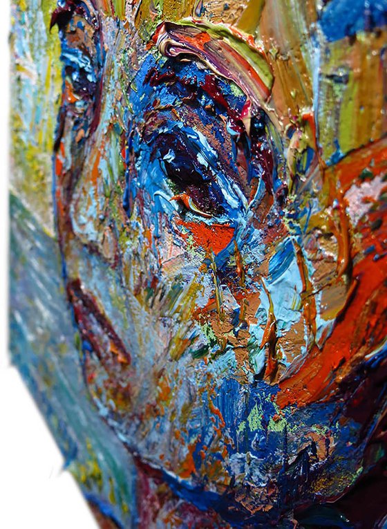 Original Oil Painting Portrait
