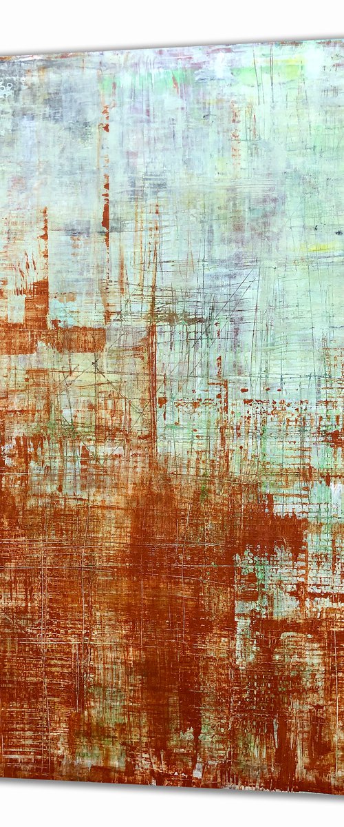 Slicing Rinds (36x48in) by Robert  Tillberg