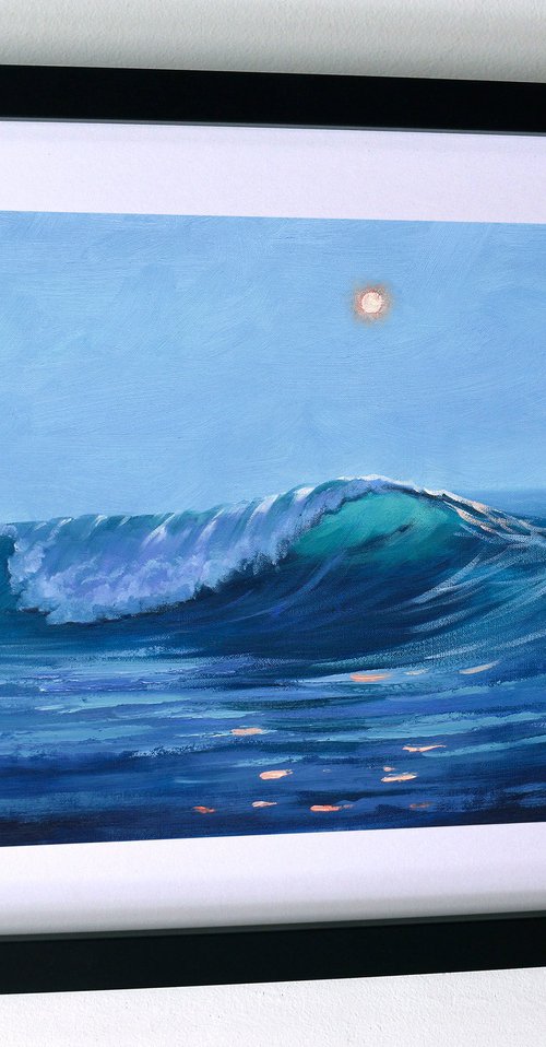 Golden Light on the Crest by Graham Gercken