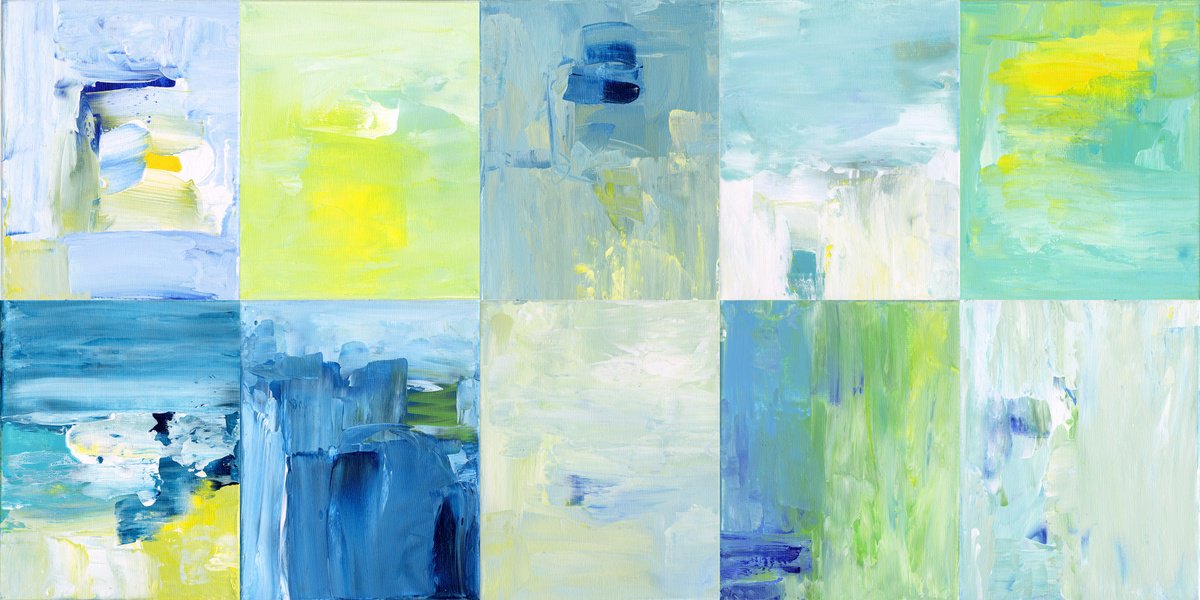 Dreams Of Serenity 2 By Kathy Morton Stanion, 40 X 20, Artwork For Sale On Artfinder