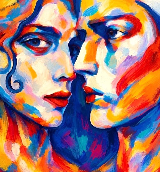 "Beside You" - Contemporary Portrait