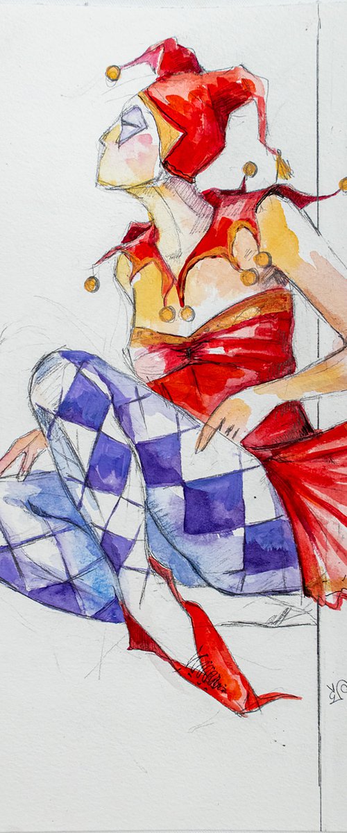 My Sweet and Tender Harlequin #4 by Anna Ravliuc