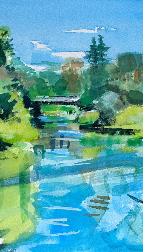 River view by Paul Gurney