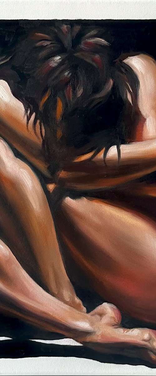 Another Version of Me - Contemporary Nude by Julia Shilo