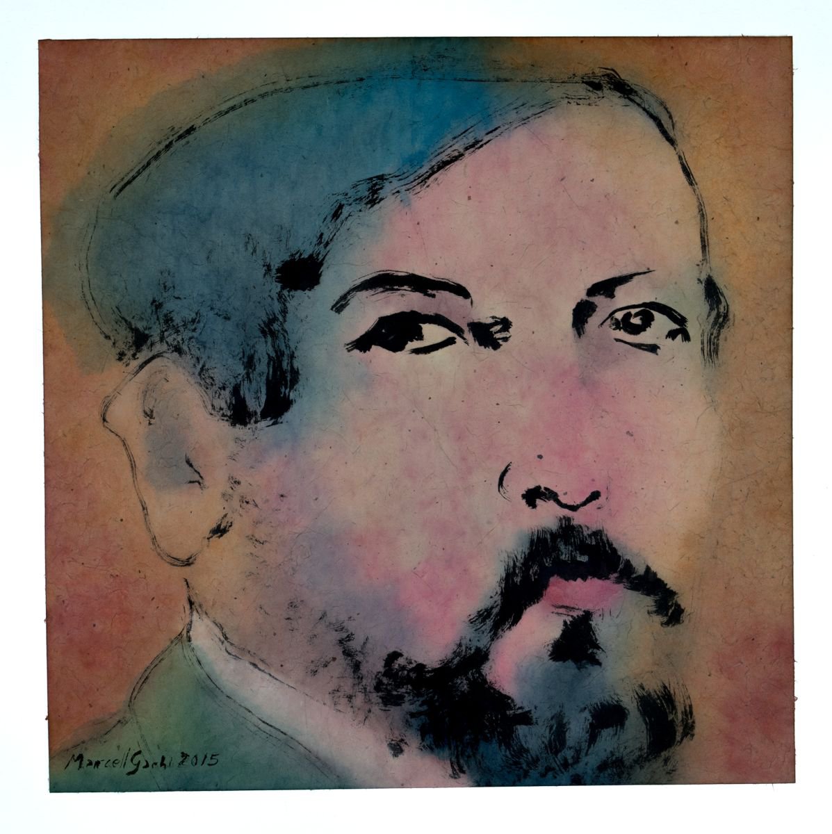 Claude Debussy by Marcel Garbi