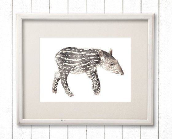 Tapir Original Watercolor