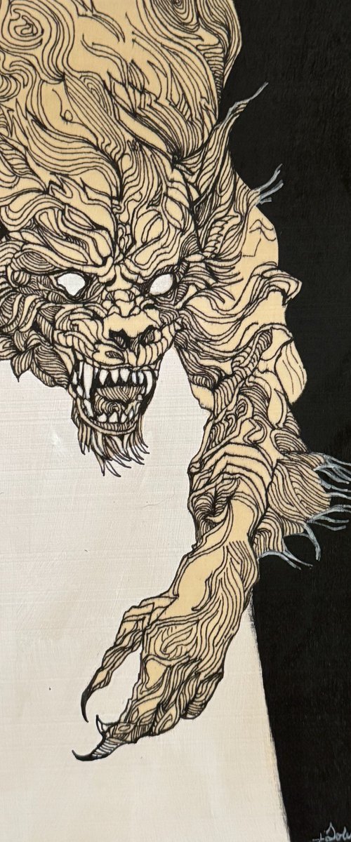 Hakken (Japanese Werewolf) by Lola Jovan