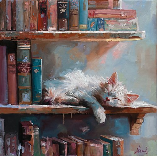 Dreams Among Books by Alexandr Klemens