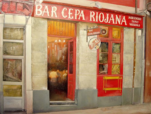 Bar La Cepa Riojana by TOMAS CASTAÑO