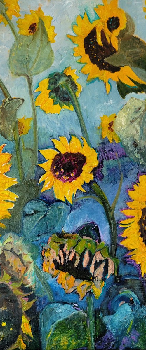 Still summer! Sunflowers. by Kathrin Flöge