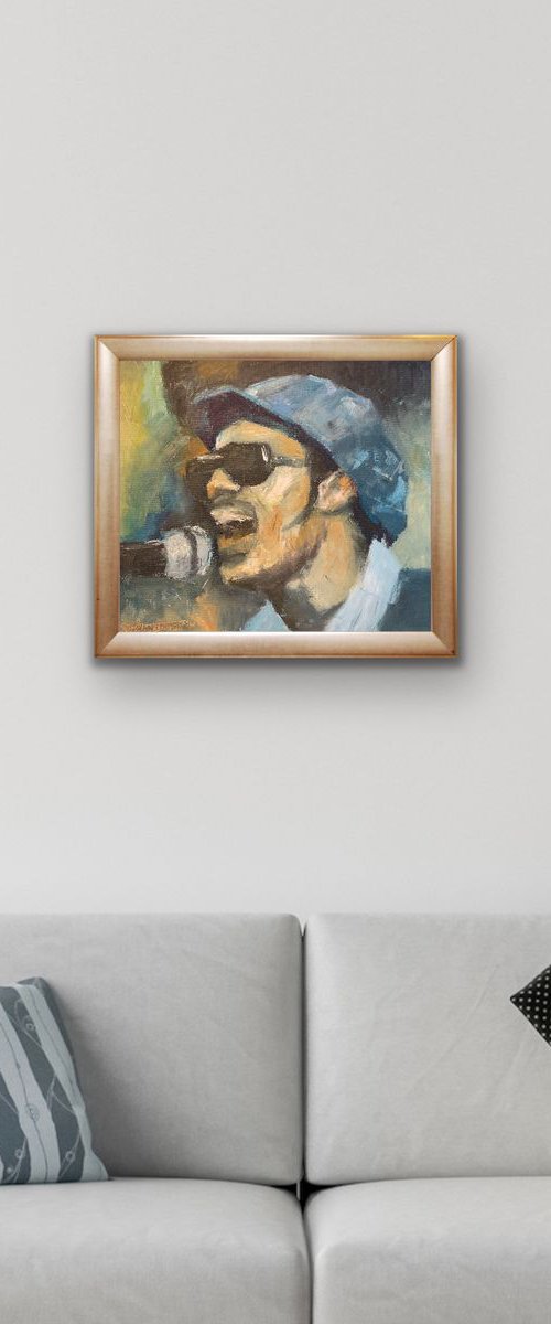 Stevie Wonder by Ryan  Louder