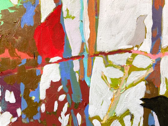 All The Birds In A Winter White