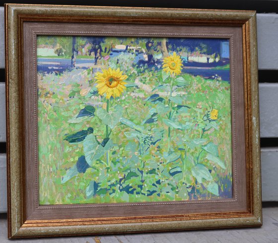 Sunflowers in Maryino