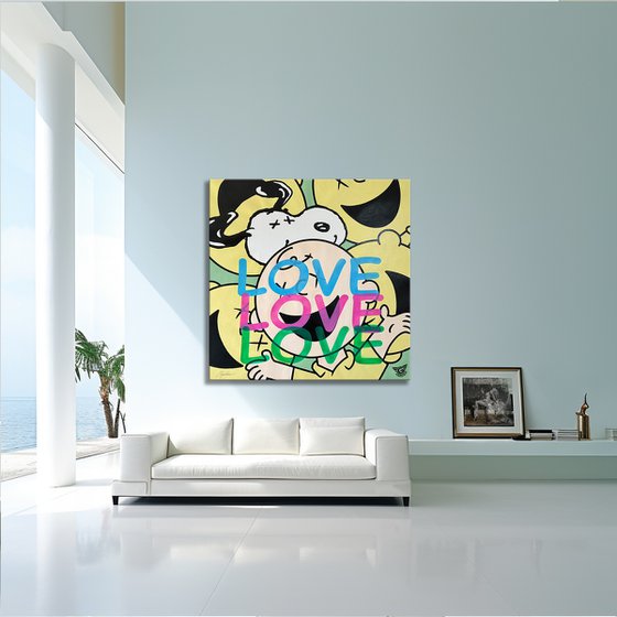 Snoopy I Love U Lots!
