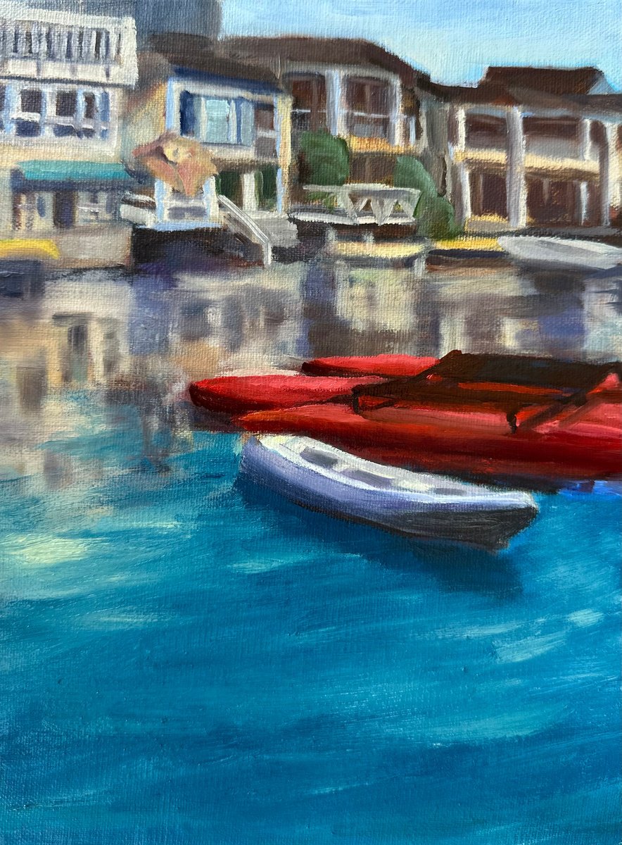 Red Kayak by Grace Diehl