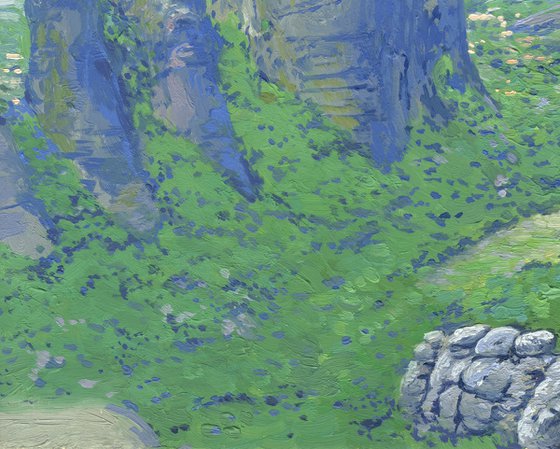 Meteors. Rusanu Monastery