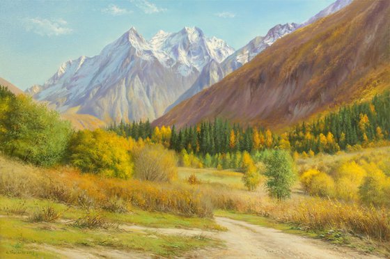Autumn in the mountains 60 x 40 cm