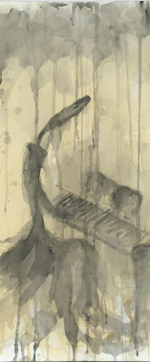 PIANO. A SERIES OF WORKS "MUSIC OF THE RAIN" by Eugene Gorbachenko