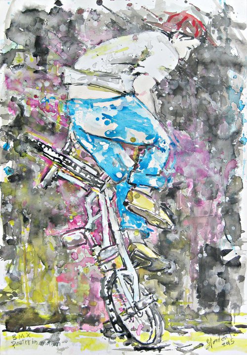 BMX poetry in motion by Gordon T.