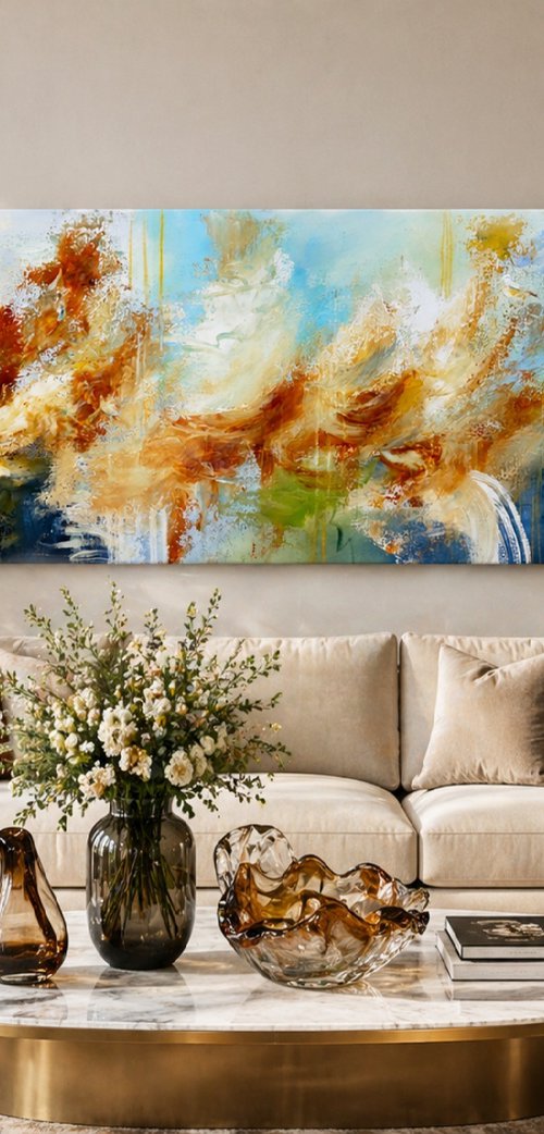 Into the Open Blue by Andrada Anghel