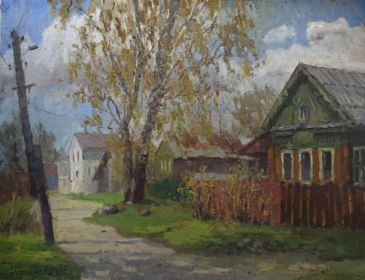 The end of April in Kimry by Olga Goryunova